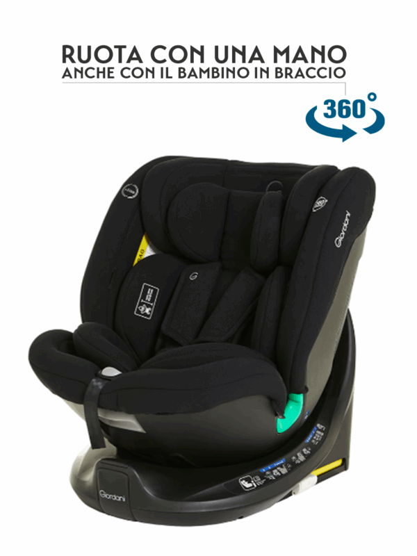 GIORDANI -SEGG.AUTO POLARIS (40-150CM)0-12ANNI